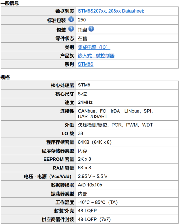 STM8S208C8T6-1